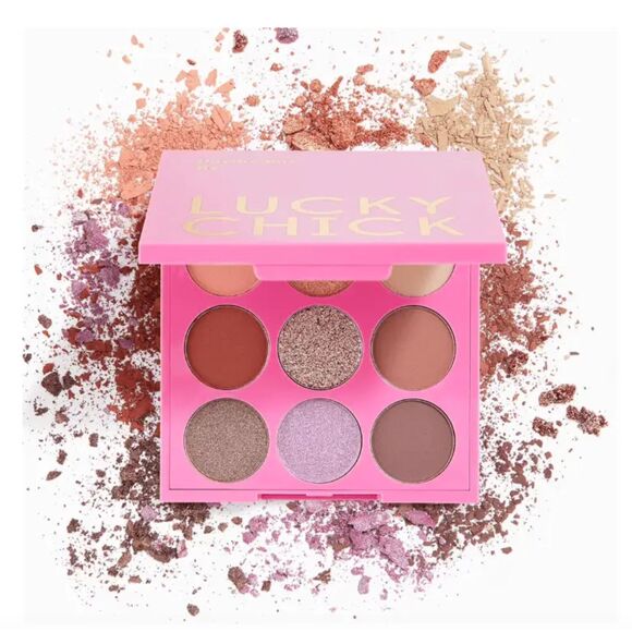 NIB Lucky Chick Eyeshadow Palette + Lip & Cheek Multistick Bundle - Picture 2 of 15